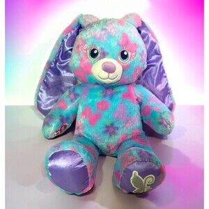 Build a Bear Blue Beary Fairy Butterfly Bunny Rabbit 16" Plush Stuffed Animal